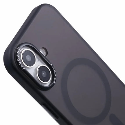 JAUCASE For iPhone 16 Magnetic Case PC+TPU Cover Compatible with MagSafe