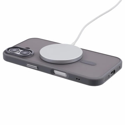 JAUCASE For iPhone 16 Magnetic Case PC+TPU Cover Compatible with MagSafe