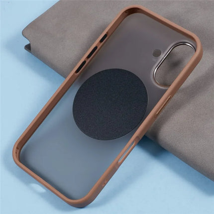 JAUCASE For iPhone 16 Case Rotary Kickstand PC+TPU Phone Cover Compatible with MagSafe