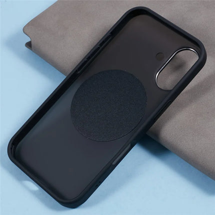 JAUCASE For iPhone 16 Case Rotary Kickstand PC+TPU Phone Cover Compatible with MagSafe