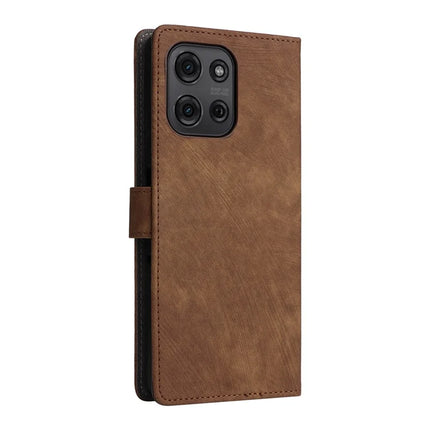 For Motorola Moto G75 5G Wallet Case RFID Blocking PU Leather Cover Stand View