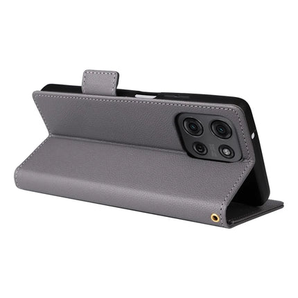 For Motorola Moto G75 5G Case Litchi Texture PU Leather Wallet Flip Phone Cover