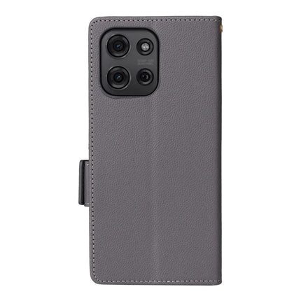 For Motorola Moto G75 5G Case Litchi Texture PU Leather Wallet Flip Phone Cover