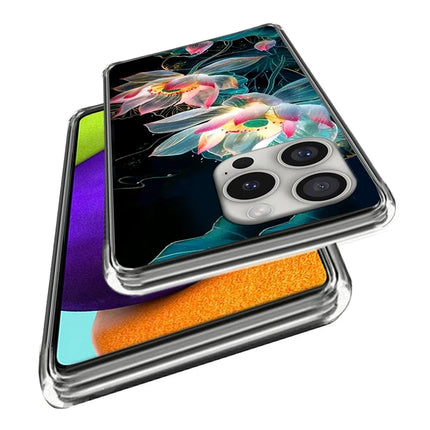 For iPhone 16 Pro Case Pattern Printed Shockproof TPU Phone Cover