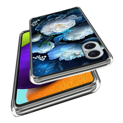 For iPhone 16 Plus Case Pattern Printed Shockproof TPU Phone Cover