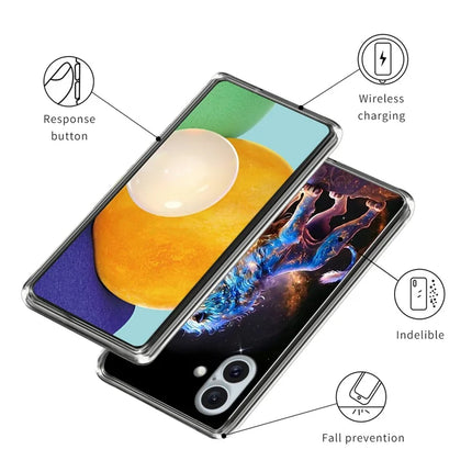 For iPhone 16 Plus Case Pattern Printed Shockproof TPU Phone Cover