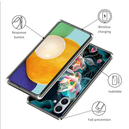 For iPhone 16 Plus Case Pattern Printed Shockproof TPU Phone Cover