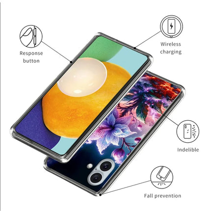 For iPhone 16 Plus Case Pattern Printed Shockproof TPU Phone Cover