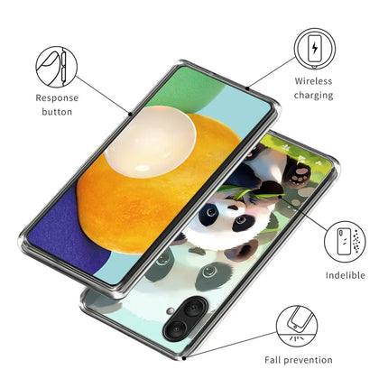 For Samsung Galaxy A06 Case Pattern Printed Shockproof TPU Phone Cover