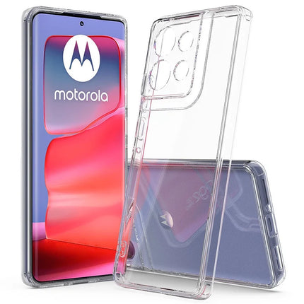 For Motorola Edge 50 Neo 5G / Moto S50 5G / Thinkphone 25 5G Clear Phone Case TPU+Acrylic Shockproof Phone Back Cover