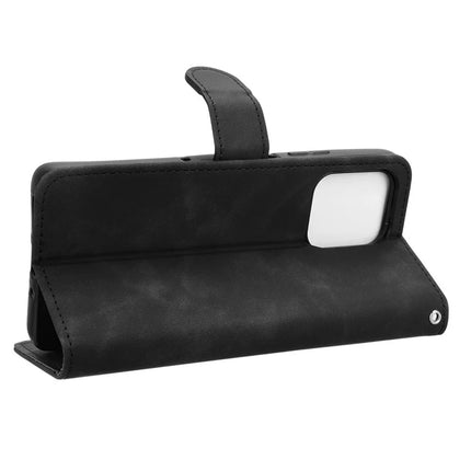 For Motorola Moto G75 5G Leather Case Skin-Feel Anti-Drop Wallet Flip Phone Cover