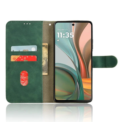 For Motorola Moto G75 5G Leather Case Skin-Feel Anti-Drop Wallet Flip Phone Cover