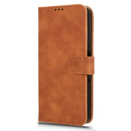 For Motorola Moto G75 5G Leather Case Skin-Feel Anti-Drop Wallet Flip Phone Cover