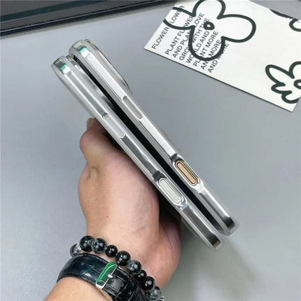 For iPhone 16 Pro Max Case Compatible with MagSafe Aurora Design TPU+PC Phone Cover
