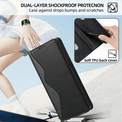 For Samsung Galaxy A05 4G Leather Case Wallet Stand Phone Cover with RFID Blocking