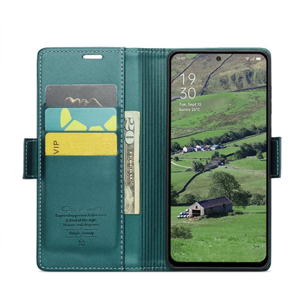 For Oppo Reno12 5G (Global) Case CASEME 023 Series RFID Blocking Glossy Stand Phone Cover