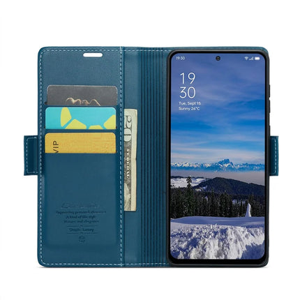 For Oppo Reno12 5G (Global) Case CASEME 023 Series RFID Blocking Glossy Stand Phone Cover