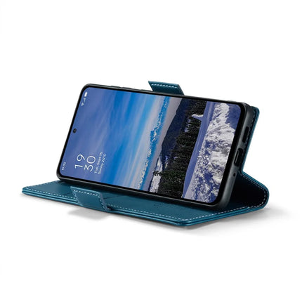 For Oppo Reno12 5G (Global) Case CASEME 023 Series RFID Blocking Glossy Stand Phone Cover