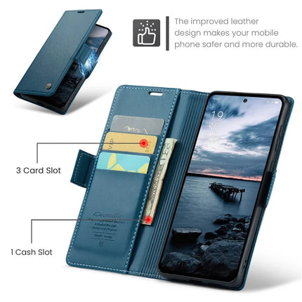 For Oppo Reno12 Pro 5G (Global) Case CASEME 023 Series RFID Blocking Glossy Stand Phone Cover