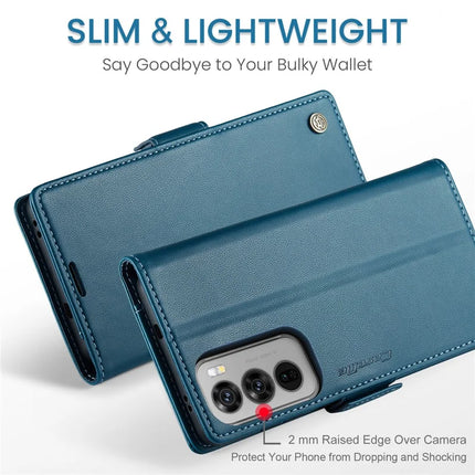 For Oppo Reno12 Pro 5G (Global) Case CASEME 023 Series RFID Blocking Glossy Stand Phone Cover