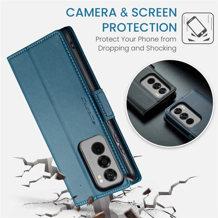 For Oppo Reno12 Pro 5G (Global) Case CASEME 023 Series RFID Blocking Glossy Stand Phone Cover