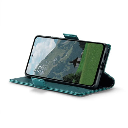 For Oppo Reno12 F 5G Case CASEME 023 Series RFID Blocking Glossy Stand Phone Cover