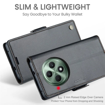 For Oppo Reno12 F 5G Case CASEME 023 Series RFID Blocking Glossy Stand Phone Cover