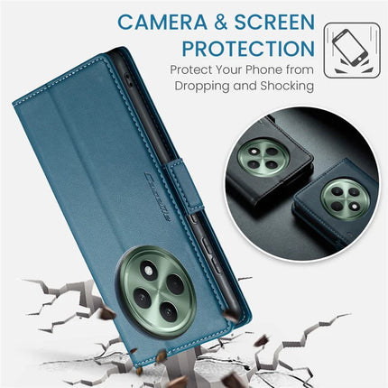 For Oppo Reno12 F 5G Case CASEME 023 Series RFID Blocking Glossy Stand Phone Cover