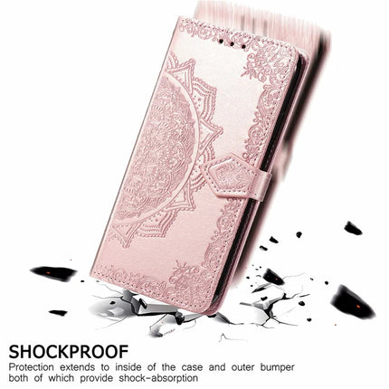 For Oppo F27 5G Wallet Case Mandala Flower Leather Phone Cover Stand View