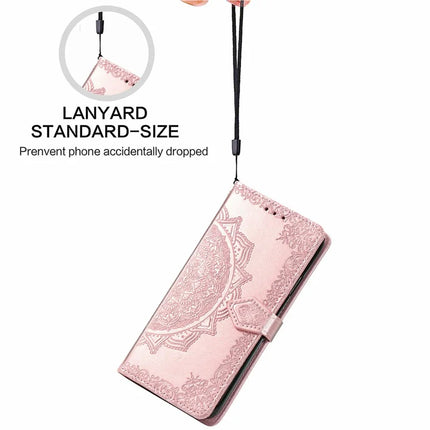 For Oppo F27 5G Wallet Case Mandala Flower Leather Phone Cover Stand View
