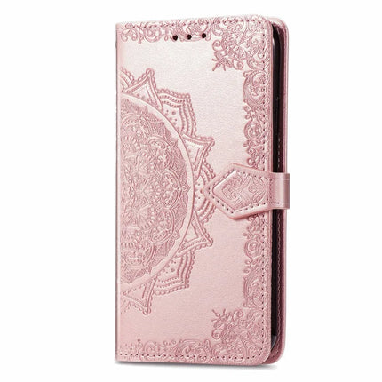 For Oppo F27 5G Wallet Case Mandala Flower Leather Phone Cover Stand View
