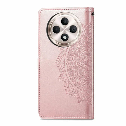 For Oppo F27 5G Wallet Case Mandala Flower Leather Phone Cover Stand View