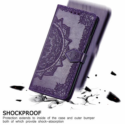 For Oppo F27 5G Wallet Case Mandala Flower Leather Phone Cover Stand View