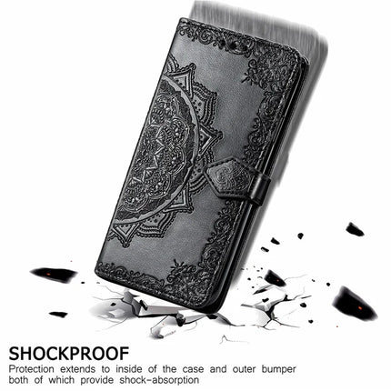 For Oppo F27 5G Wallet Case Mandala Flower Leather Phone Cover Stand View