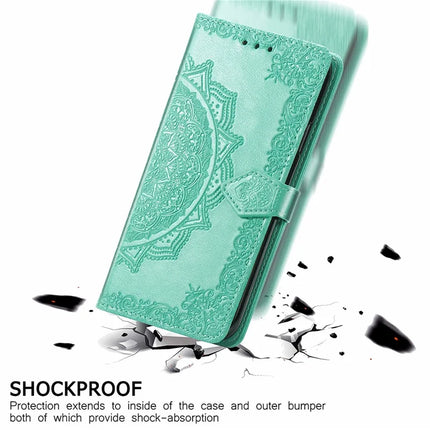 For Oppo F27 5G Wallet Case Mandala Flower Leather Phone Cover Stand View