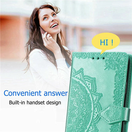 For Oppo F27 5G Wallet Case Mandala Flower Leather Phone Cover Stand View