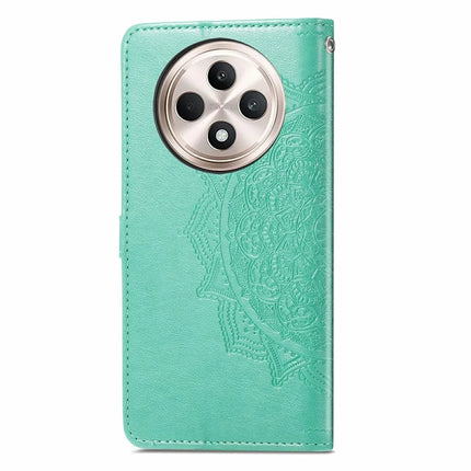 For Oppo F27 5G Wallet Case Mandala Flower Leather Phone Cover Stand View