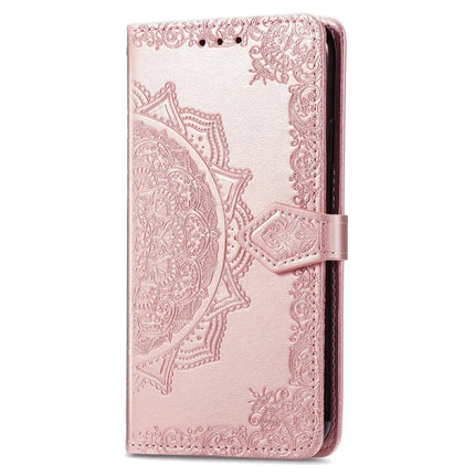 For Oppo A3x 5G Wallet Case Mandala Flower Leather Phone Cover Stand View