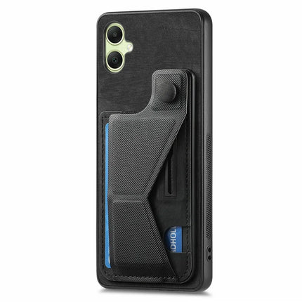 For Samsung Galaxy A06 Case Retro Leather Back Cover Card Slot Side Kickstand