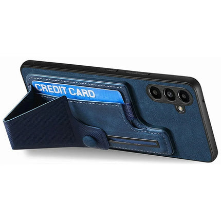 For Samsung Galaxy A06 Case Retro Leather Back Cover Card Slot Side Kickstand