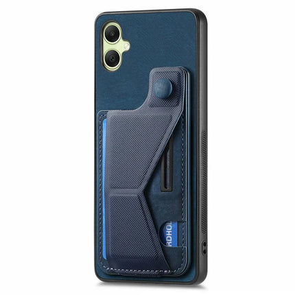 For Samsung Galaxy A06 Case Retro Leather Back Cover Card Slot Side Kickstand