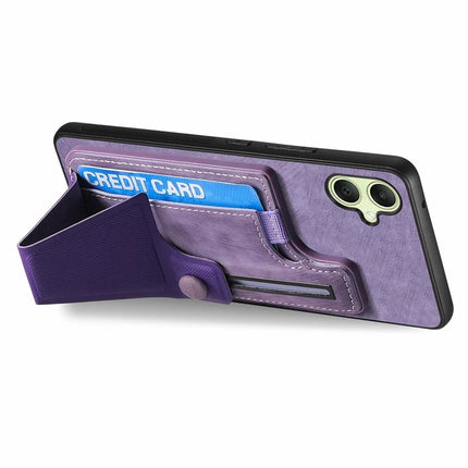 For Samsung Galaxy A06 Case Retro Leather Back Cover Card Slot Side Kickstand