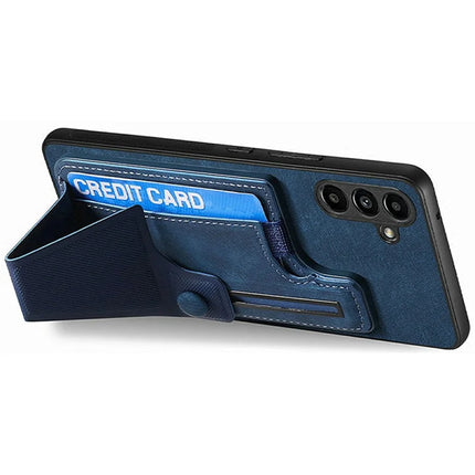 For Samsung Galaxy A16 4G / 5G Case Retro Leather Back Cover Card Slot Side Kickstand