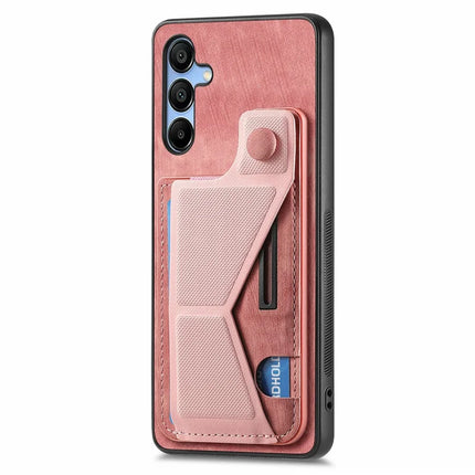 For Samsung Galaxy A16 4G / 5G Case Retro Leather Back Cover Card Slot Side Kickstand