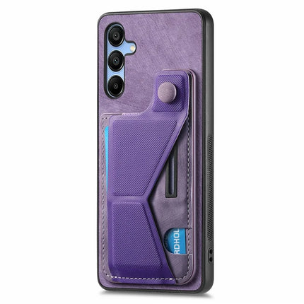 For Samsung Galaxy A16 4G / 5G Case Retro Leather Back Cover Card Slot Side Kickstand
