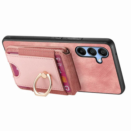 For Samsung Galaxy A16 4G / 5G Case with Detachable Card Holder Kickstand Leather Back Cover