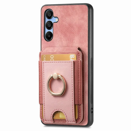 For Samsung Galaxy A16 4G / 5G Case with Detachable Card Holder Kickstand Leather Back Cover