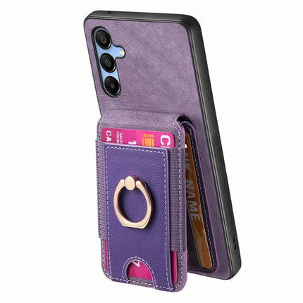For Samsung Galaxy A16 4G / 5G Case with Detachable Card Holder Kickstand Leather Back Cover