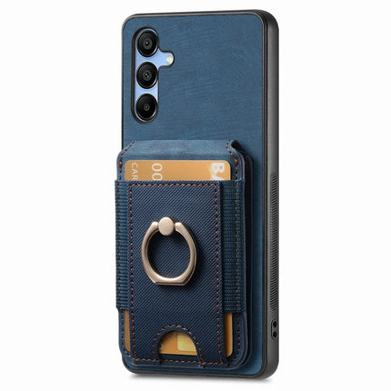 For Samsung Galaxy A16 4G / 5G Case with Detachable Card Holder Kickstand Leather Back Cover