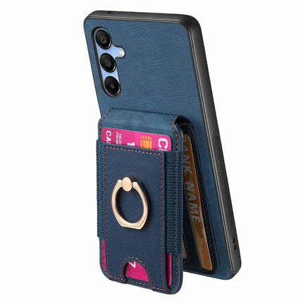 For Samsung Galaxy A16 4G / 5G Case with Detachable Card Holder Kickstand Leather Back Cover